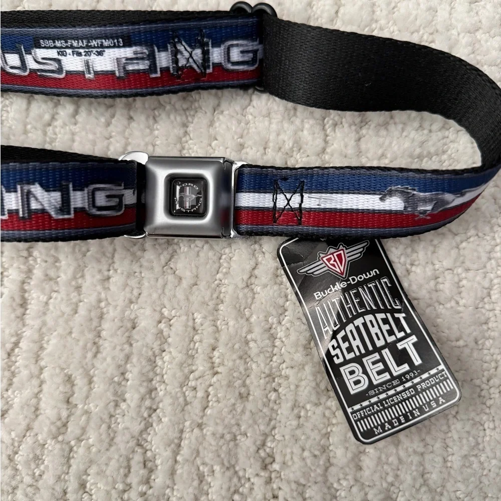 NWT Mustang Kids Belt